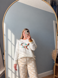 Duck Crew Neck Knit Sweater