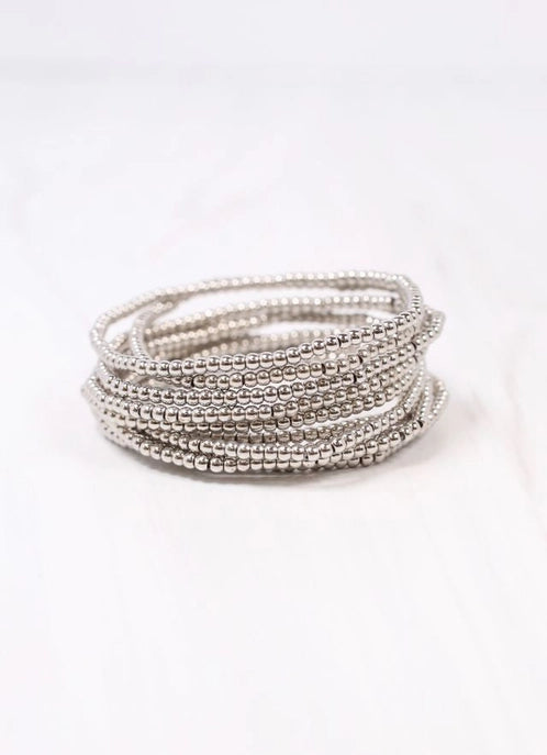 Silver Bracelet Set