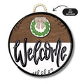 Classic Stain "Welcome" Hanger