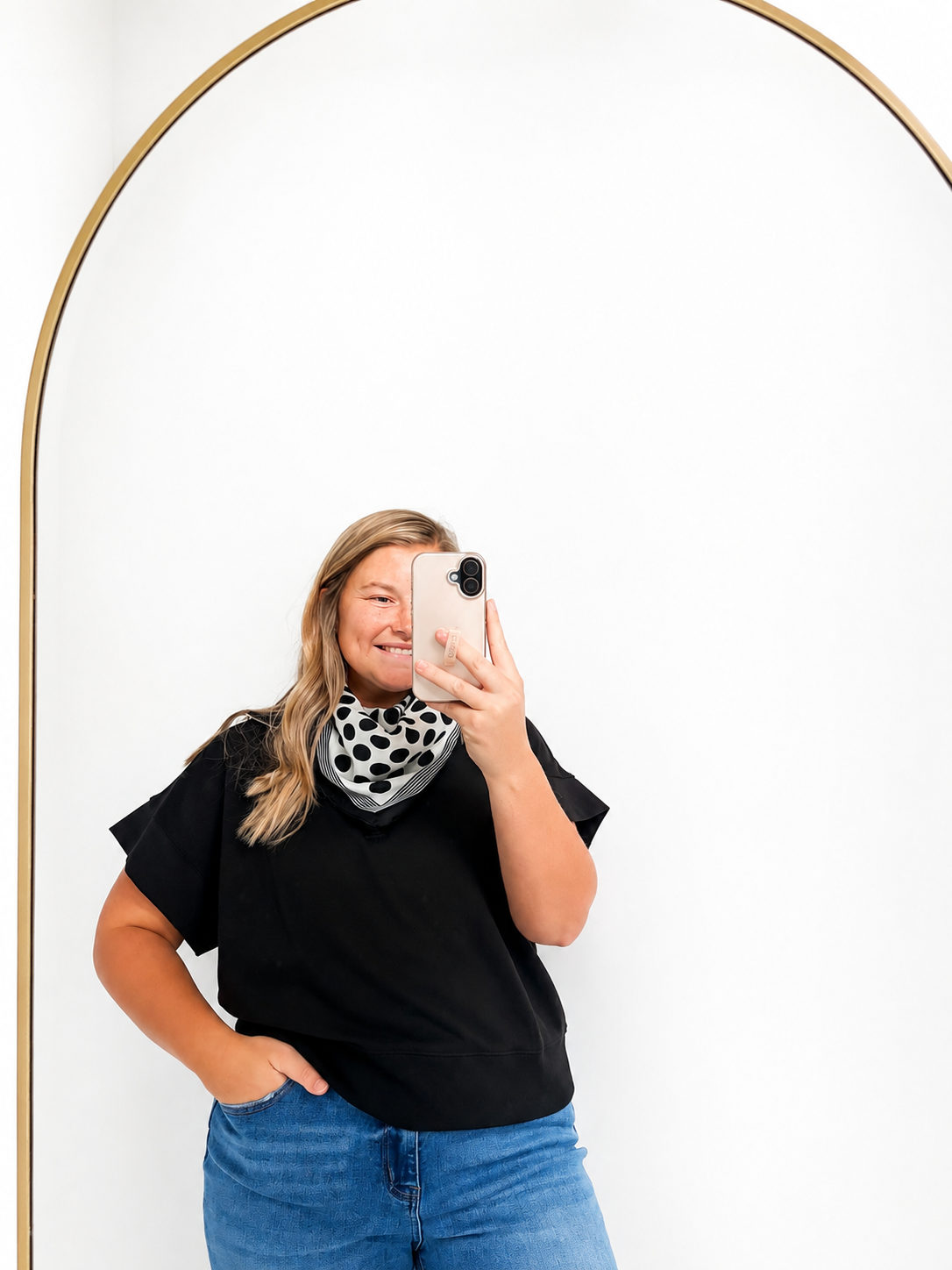 Classic Dot Scarf