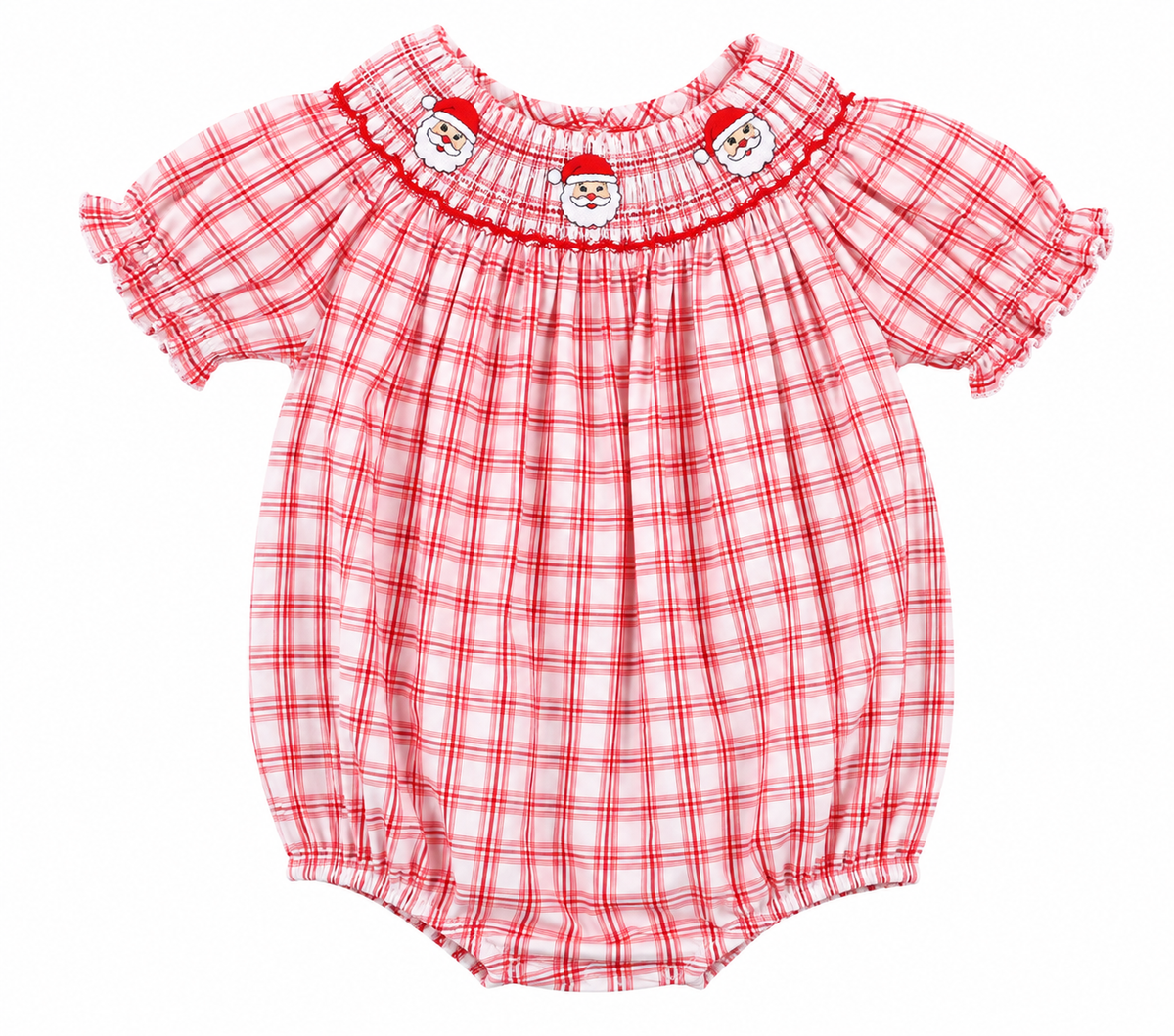 Ho Ho Ho Smocked Bubble