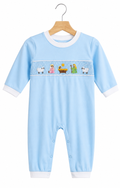 Away in a Manger Smocked Romper
