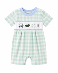 Green Golf Romper