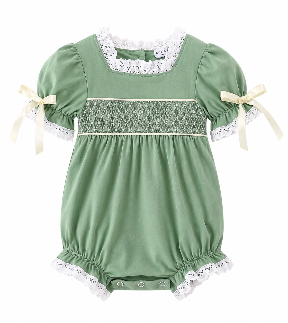 Sage & Lace Smocked Bubble