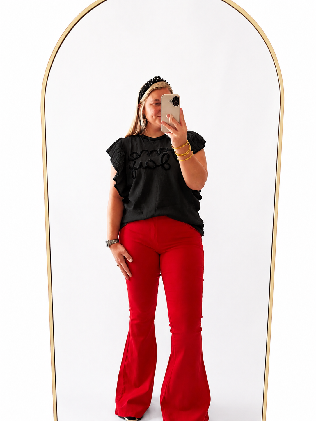 The Sarah Jeans Red