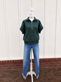 Plus Ash Jade Scuba Half-Zip Pullover