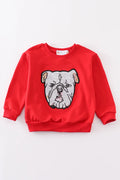 Georgia Bulldog sequin sweatshirt