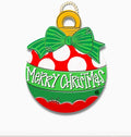Merry Christmas Ornament Door Hanger