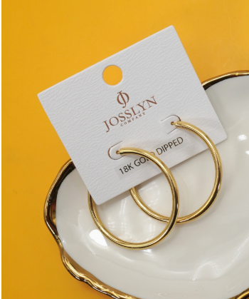 Jocelyn Gold Hoop