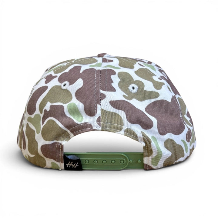 Honey Hole Buck Camo Rope Hat